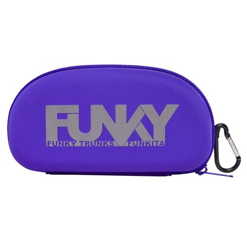 Funky Case Closed Google Case - Zinc'd, Swimming Goggle Case