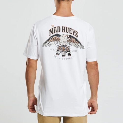 The Mad Hueys Cookedaburra II SS Men's T Shirt - White [Size: 2X Large]
