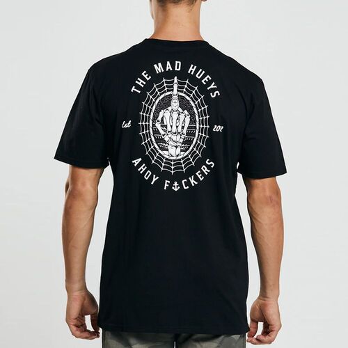 The Mad Hueys Bone To Be Wild SS Men's T Shirt - Black [Size: Small]