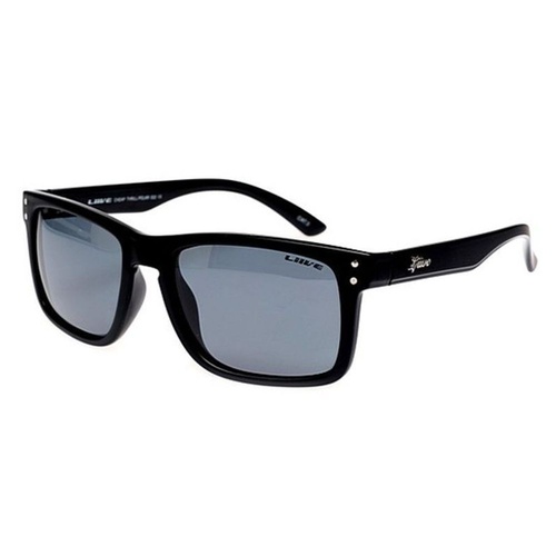 Liive Vision Sunglasses - Cheap Thrill Polarized Twin Blacks - Live Sunglasses