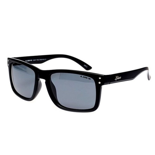 Liive Vision Sunglasses - Cheap Thrill Matt Black - Live Sunglasses