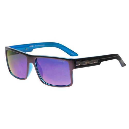 Liive Vision Sunglasses - Truth Mirror - Black Xtal Neon - Live Sunglasses
