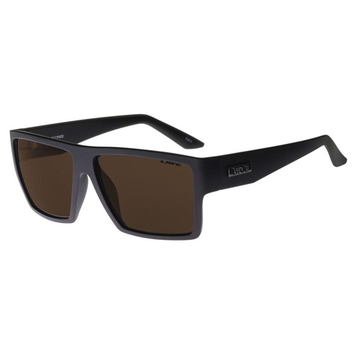 Liive Vision Sunglasses - Volt Polarized - Matt Black - Live - Line Sunglasses - was stamos 