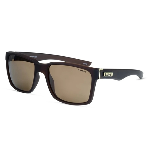 Liive Vision Sunglasses - Moto Polaraized - Xtal Beer - Live Sunglasses