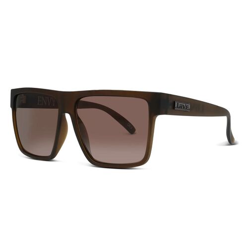 Liive Vision Sunglasses - Envy Matt Beer -Live Sunglasses