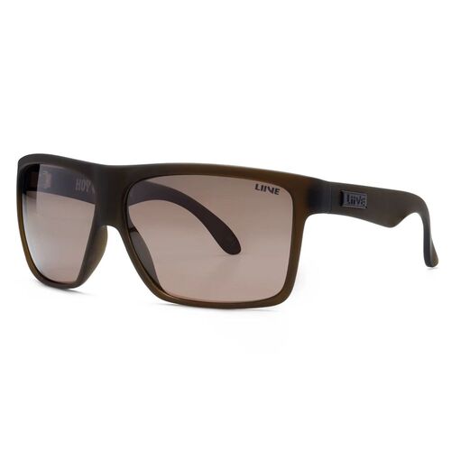 Liive Vision Sunglasses - Hoy 4 Polarized Matt Beer - Live Sunglasses