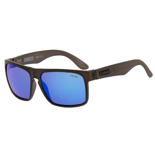 Liive Vision Sunglasses - Voyager Mirror Polarized Matt Xtal Smoke - Floating Frames