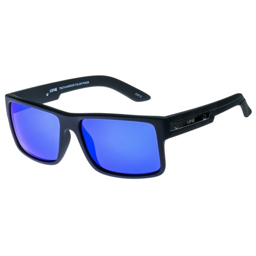 Liive Vision Sunglasses - Truth Mirror Polarized -Matt Black - Live Sunglasses