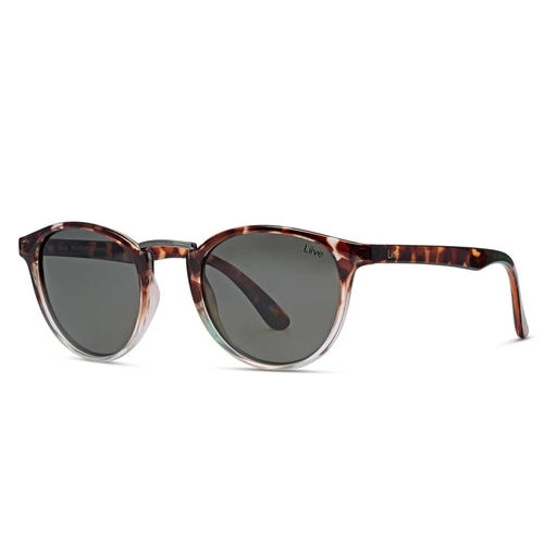 Liive Vision Sunglasses - Feline Polarized Tort Clear Fade - Live Sunglasses