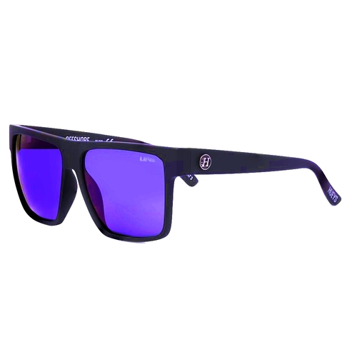 Liive Vision Mad Huey's Sunglasses - Offshore Mirror Polarized Matt Black - Live Sunglasses