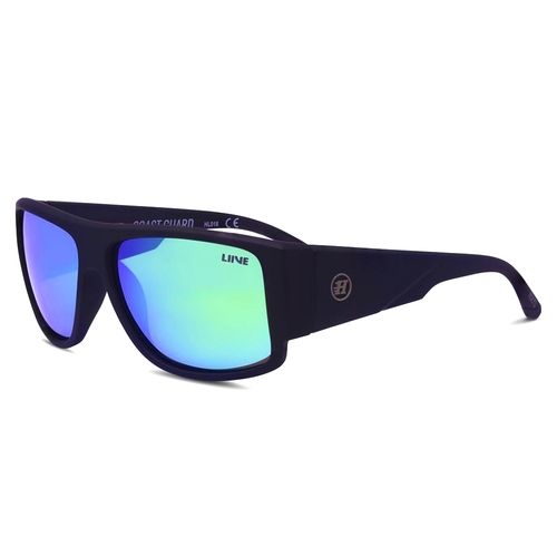 Liive Vision Mad Huey's Sunglasses - Coast Guard Mirror Float - Matt Black - Live Sunglasses