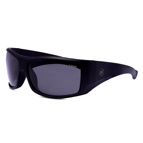 Liive Vision Mad Huey's Sunglasses - The Rocks Polarized Float - Matt Black - Live Sunglasses