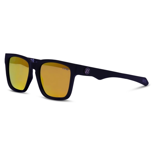 Liive Vision Mad Huey's Sunglasses - Hi Seas Mirror Polarized Matt Black - Live Sunglasses