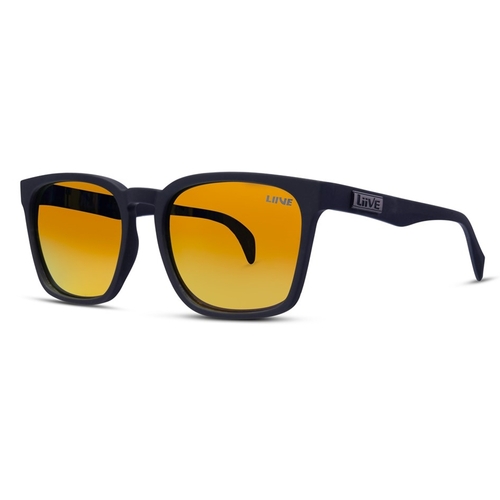 Liive Vision Sunglasses - Alik Mirror Polarized Matt Black - Live Sunglasses