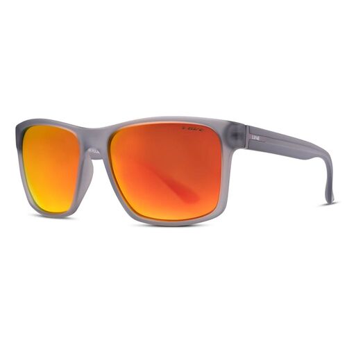 Liive Vision Sunglasses - Kerrbox Mirror Polarized - Matt Xtal Smoke - Live Sunglasses