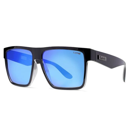 Liive Vision Sunglasses - Greed Mirror Black - Live Sunglasses