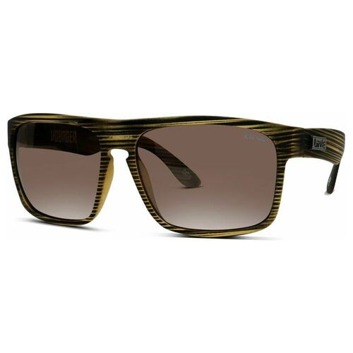 Liive Vision Sunglasses - Voyager Polarized - Brown Stripe - Live Sunglasses