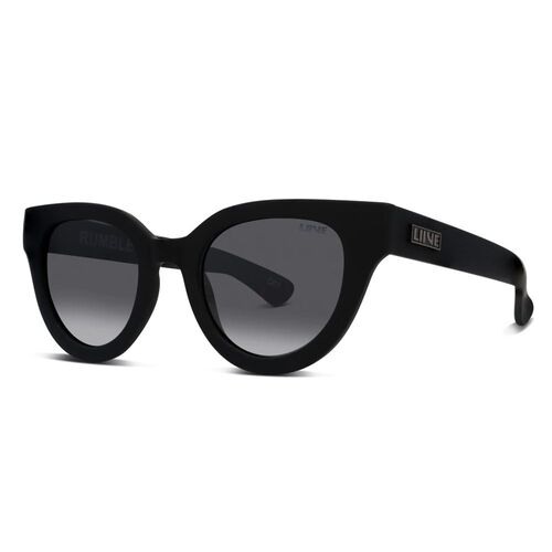 Liive Vision Sunglasses - Rumble - Polarized Matt Black - Live Sunglasses