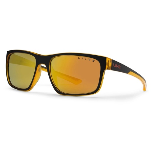 Liive Vision Sunglasses - FAIRWAY Xtal Orange - Live Sunglasses