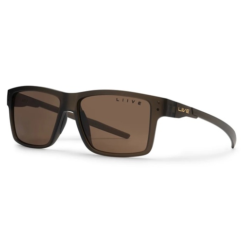 Liive Vision Sunglasses - Axis X - Matt Xtal Army- Live Sunglasses