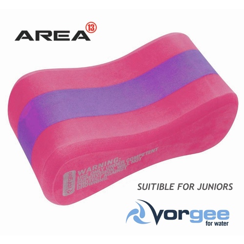 Vorgee Pullbuoy Pink/Purple, 3 Layer Swimming Pull Buoy, Pullboy