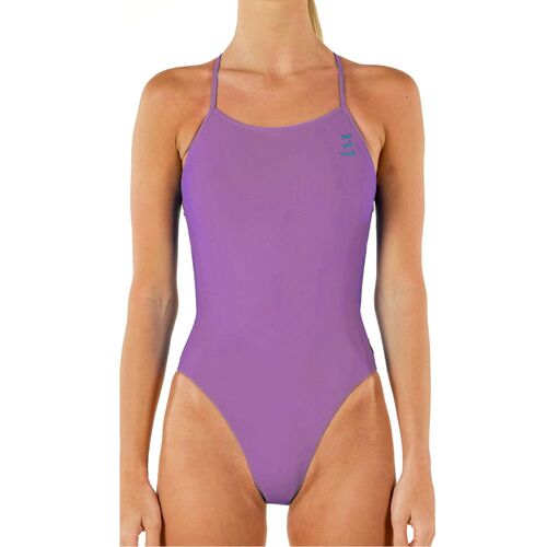 Engine Women's Santorini Bold Logo Lavender One Piece Swimwear [Size: 8]