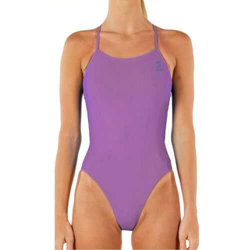 Engine Women's Santorini Bold Logo Lavender One Piece Swimwear [Size: 6]
