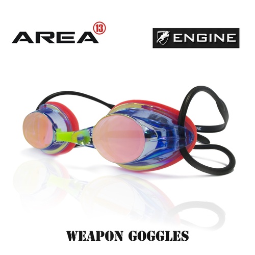Engine Weapon Retro Circus Swimming Goggles, Swimming Goggle