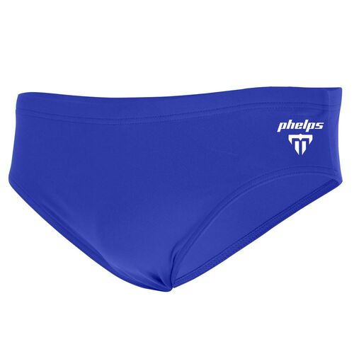 MP Phelps Team 8cm Brief - Royal Blue, Mens Swimwear  [Size: 32]